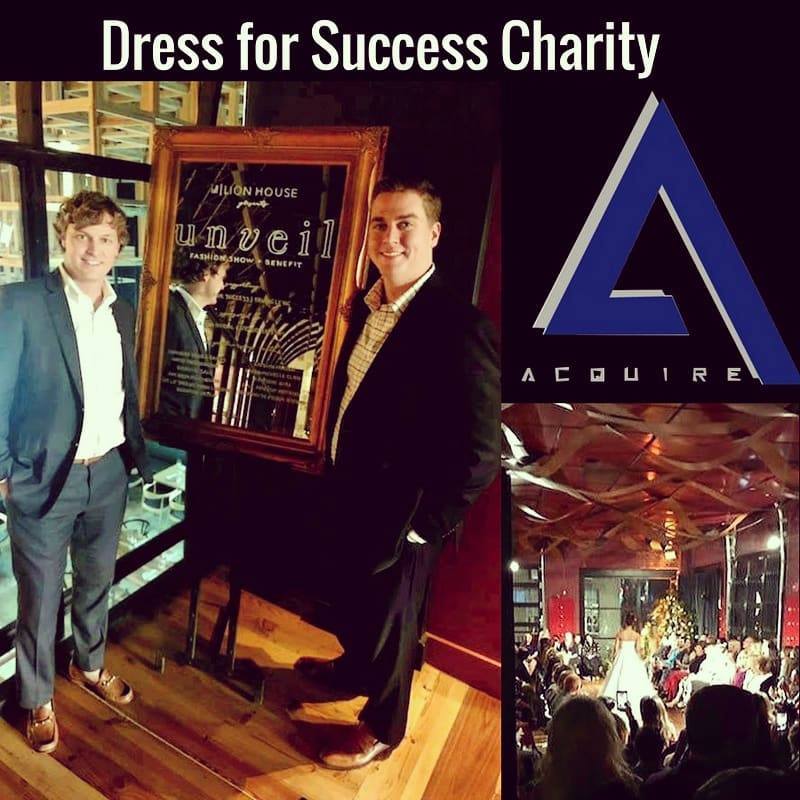 zack schuch dress for success charity photo